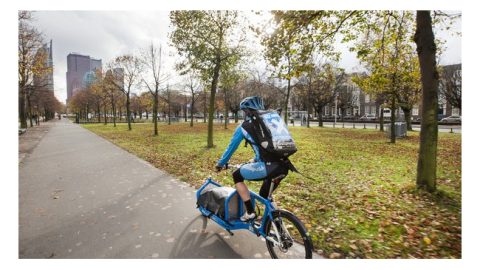 Fietskoeriers slaan handen ineen