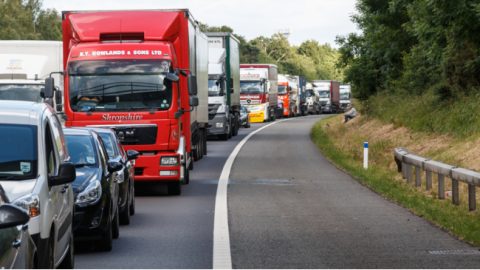 Tolheffing België zorgt voor problemen en lange files