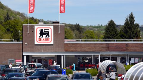 Delhaize als eerste Belgische supermarkt in online food