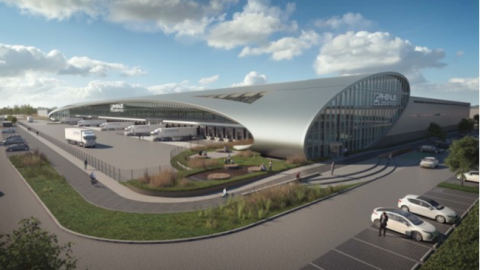 Rhenus bouwt logistiek pronkstuk in Tilburg