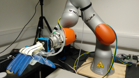 Britse supermarkt test robotarm voor picken groente en fruit