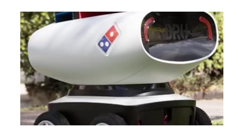 Domino’s brengt bezorgrobot naar Amsterdam