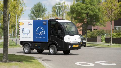 Shell bezorgt brandstof aan huis