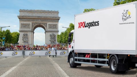 XPO Logistics verzorgt logistiek Tour de France