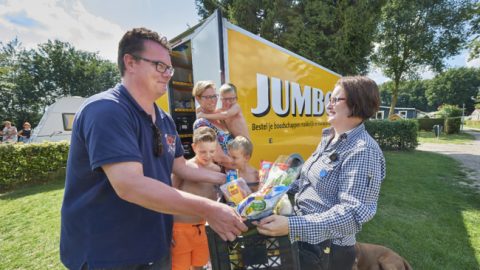 Jumbo opent afhaalpunt op de camping