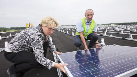 Albert Heijn voorziet tweede distributiecentrum van zonnepanelen