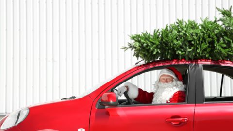 Uber bezorgt ook kerstbomen