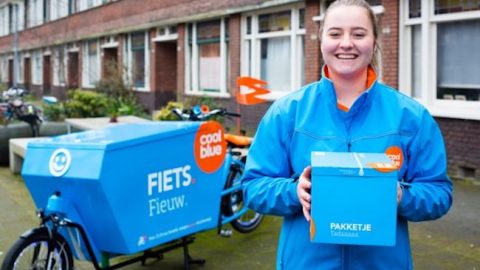 Coolblue introduceert bezorging per fiets