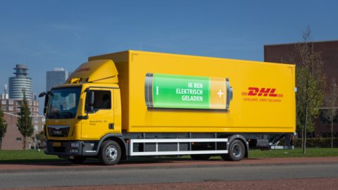 DHL zet nu ook elektrische vrachtwagen in