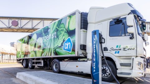Albert Heijn test emissievrije bevoorrading