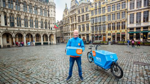 Cooblue breidt fietsbezorging uit met Belgische hoofdstad