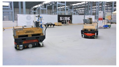 BIC Eindhoven test robots in logistieke omgeving