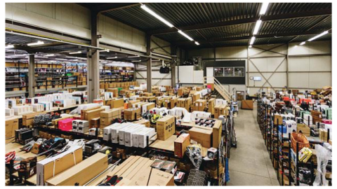 TOM betrekt derde distributiecentrum