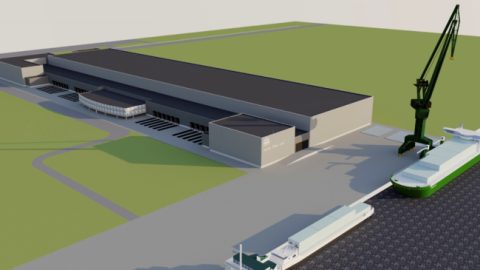 Friga Breda naar Moerdijk met koel- en vriesterminal