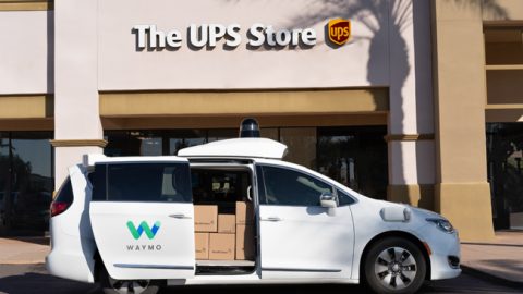 UPS start in VS met autonoom bezorgen