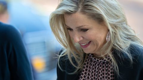 Ook Maxima bezoekt noodlijdende transportondernemers