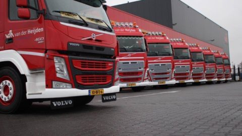 Van der Heijden Transport weer up and running na grote brand
