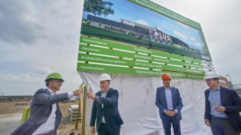 PLUS start bouw distributiecentrum Oss