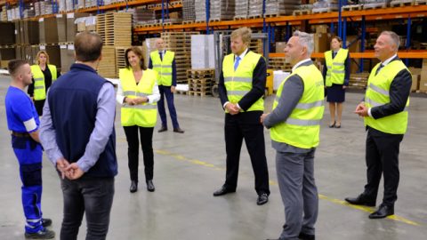 Dachser krijgt Koning op bezoek