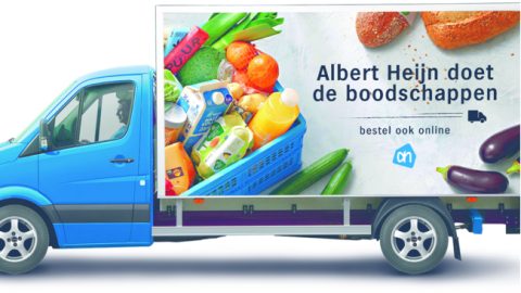 Albert Heijn bezorgt aan huis in België