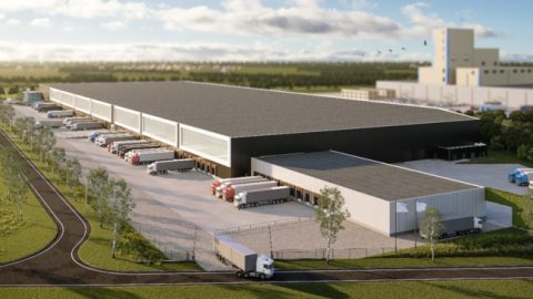 Danone bouwt XXL-distributiecentrum naast fabriek