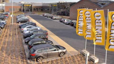 Boodschappen vertraagd door grote brand in Jumbo-dc