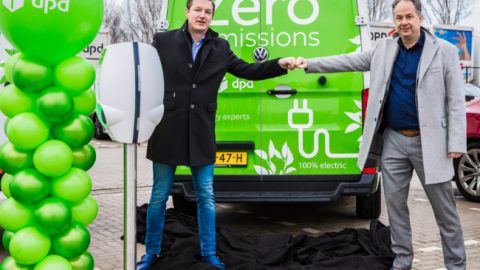 DPD rijdt met eerste elektrische bussen in Amsterdam en Haarlem