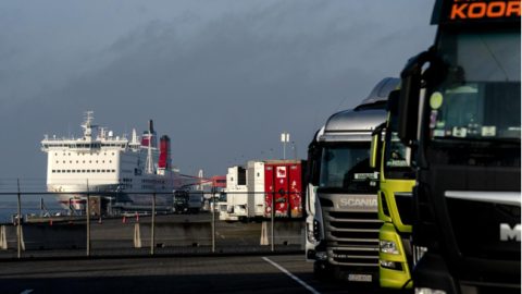 Britse export naar EU met twee derde gedaald