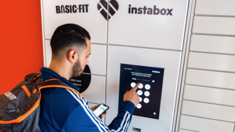 Instabox plaatst pakketautomaten bij Basic-Fit