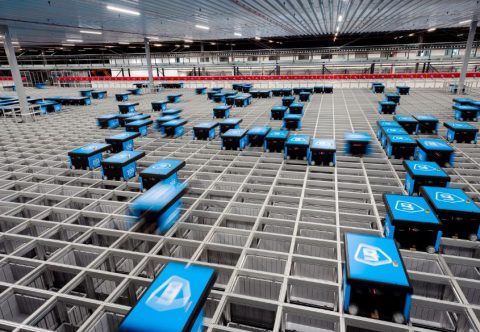 AutoStore-robots doen boodschappen Albert Heijn