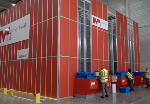Dematic voltooit automatiseringsoplossing bij Grupo Servicio Móvil