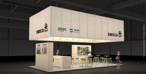 Primeur: eerste 100 procent circulaire beursstand op vakbeurs Logistica Next in Koninklijke Jaarbeurs