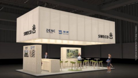 Primeur: eerste 100 procent circulaire beursstand op vakbeurs Logistica Next in Koninklijke Jaarbeurs