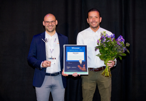 Essensium wint Logistica Award 2024 tijdens vakbeurs Logistica Next