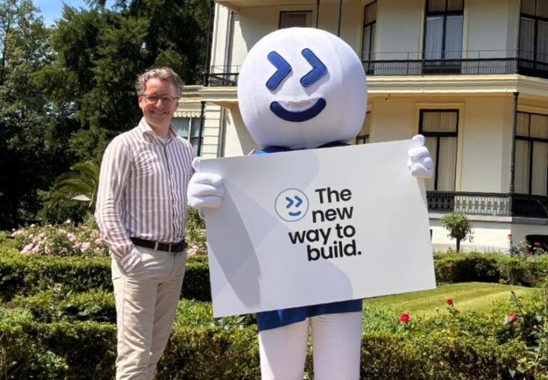 Ardjan Baan, CEO van Rappit, bij de presentatie van het platform met AI-agents